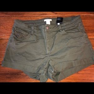 Twill shorts